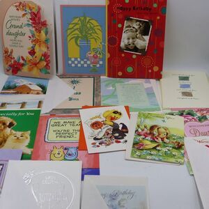 Vintage lot of Greeting Cards Mixed Lot Assorted Cards Halloween Sympathy Birthd